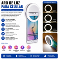 Portable Selfie Ring Clip On for Mobile Phone