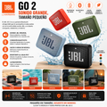 IPX7 Waterproof JBL GO 2 Wireless Bluetooth Speaker for Outdoor
