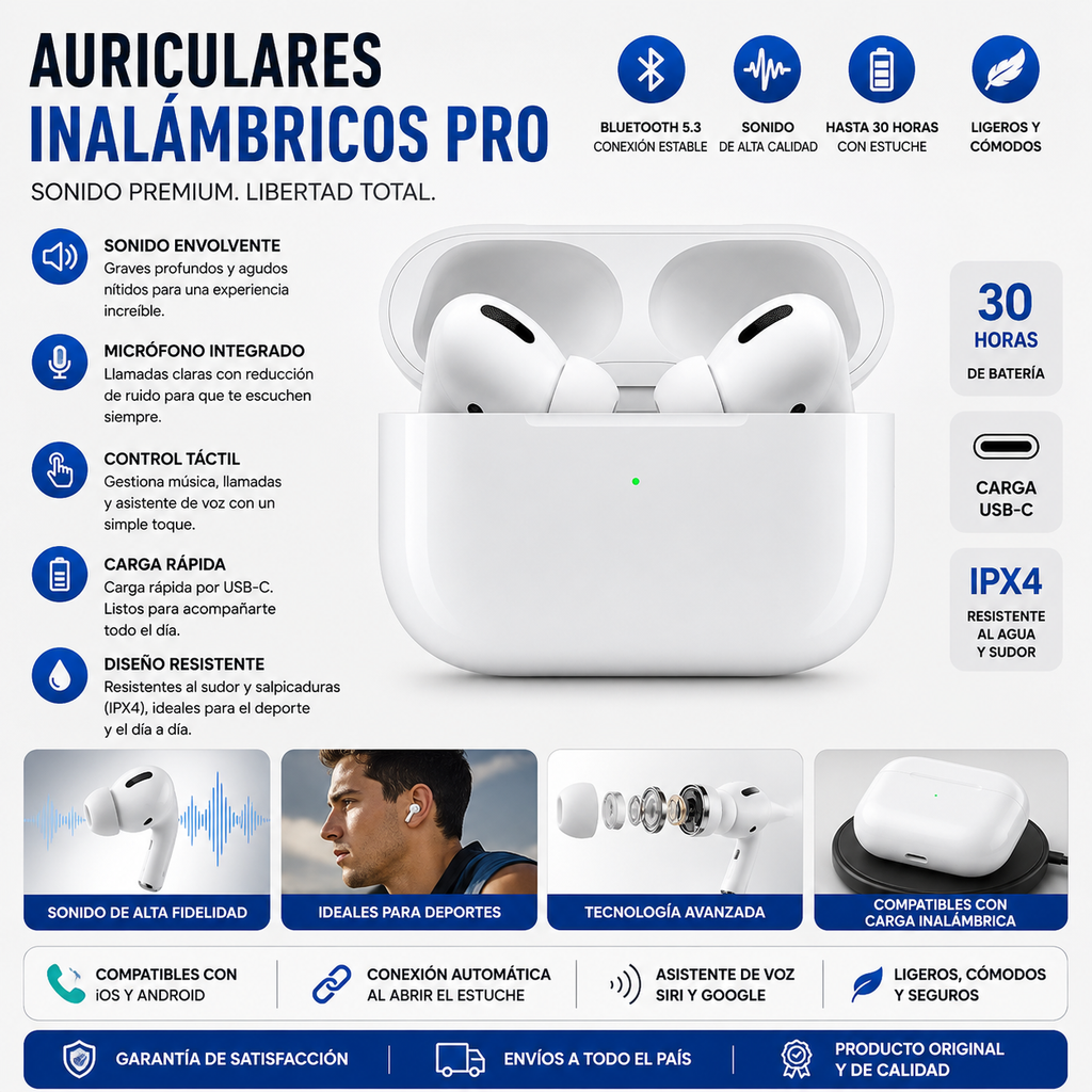 BestPods Third Generation Bluetooth Earphones With ANC